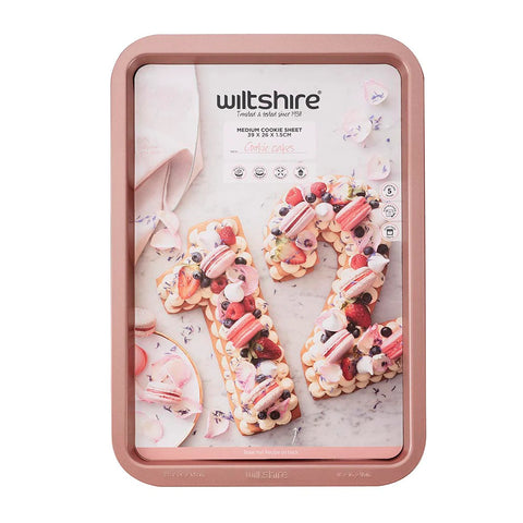 Wiltshire Rose Gold Medium Cookie Sheet 39cm