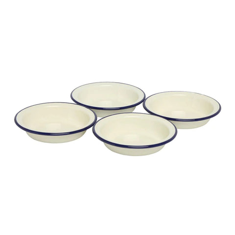 Wiltshire Enamel Pie Dishes Set 4