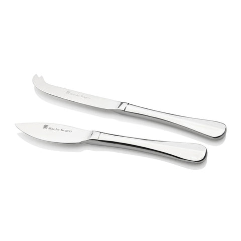 Stanley Rogers Baguette Cheese Knives 2 Piece Set 18/10 Stainless Steel