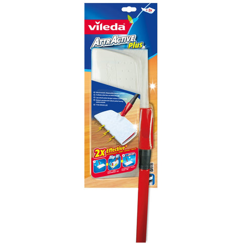 [Bundle Set] Vileda Attractive Plus System + Refill, dry wipe