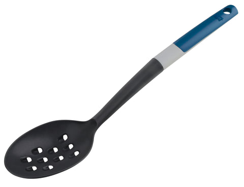 Tasty Nylon Slotted Spoon TY0024, dark blue grey